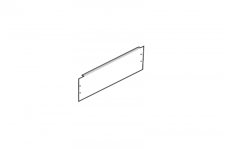 TDM ELECTRIC SQ0905-0179 Фальш-панель для ВРУ 150х450мм глухая TDM